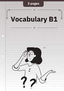 Vocabulary B1