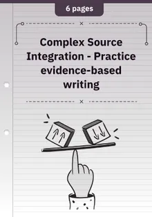 Complex Source Integration - Practice evidence-based writing