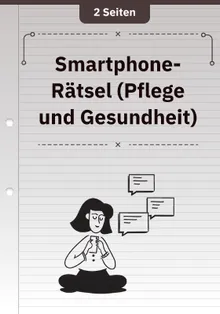 Smartphone-Rätsel (Pflege und Gesundheit)