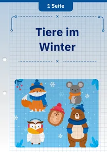 Tiere im Winter