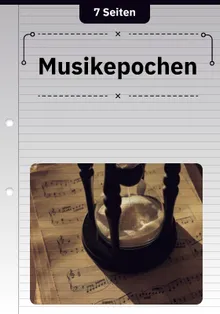 Musikepochen
