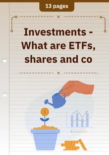 Investments - What are ETFs, shares and co