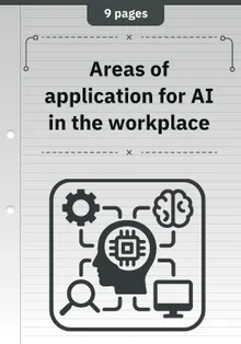 Areas of application for AI in the workplace