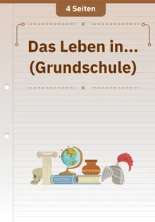 Das Leben in... (Grundschule)