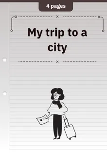My Trip to a City