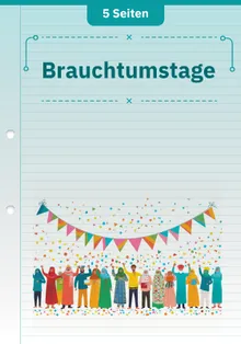 Brauchtumstage
