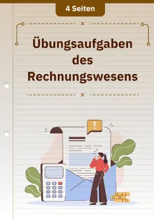 Übungsaufgaben des Rechnungswesens