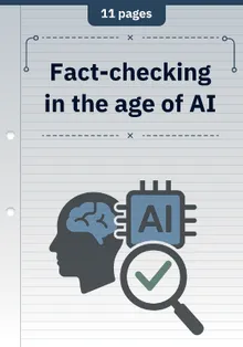 Fact-checking in the age of AI