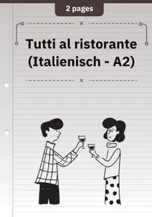 Tutti al ristorante (Italienisch - A2)