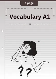 Vocabulary A1