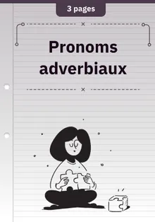Pronoms adverbiaux