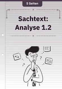 Sachtext: Analyse 1.2