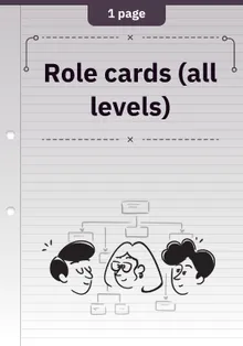 Role cards (all levels)