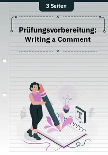 Prüfungsvorbereitung: Writing a Comment  