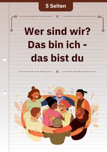 Wer sind wir? Das bin ich - das bist du