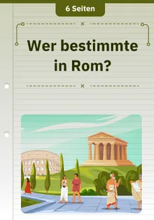 Wer bestimmte in Rom?