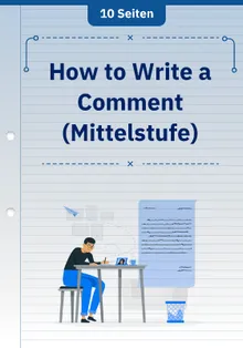 How to Write a Comment (Mittelstufe)