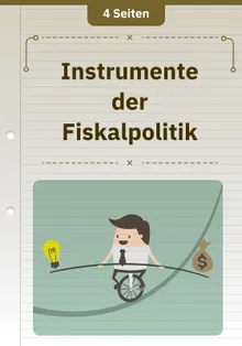Instrumente der Fiskalpolitik