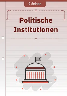 Politische Institutionen