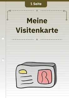Meine Visitenkarte