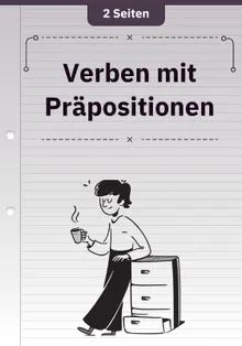 Verben mit Präpositionen
