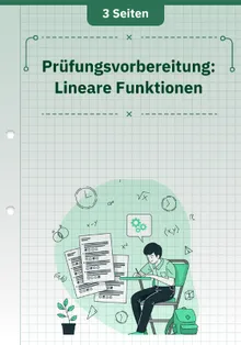 Prüfungsvorbereitung: Lineare Funktionen