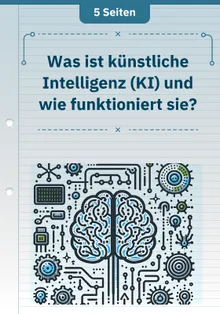Was ist künstliche Intelligenz (KI) und wie funktioniert sie?
