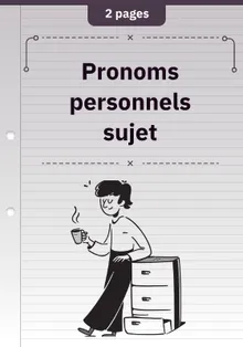 Pronoms personnels sujet