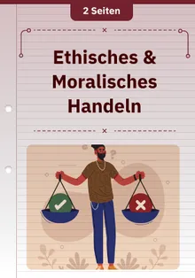 Ethisches & Moralisches Handeln