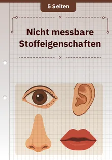 Nicht messbare Stoffeigenschaften