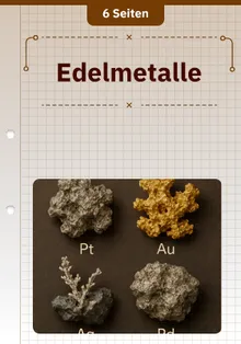 Edelmetalle