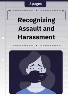 Recognizing Assault and Harassment