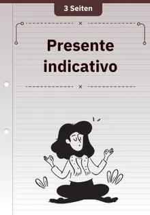 Presente indicativo