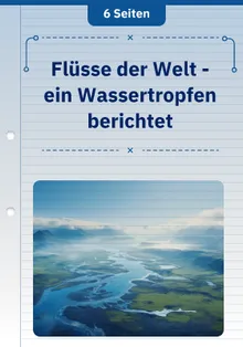 Flüsse der Welt - ein Wassertropfen berichtet