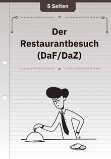 Der Restaurantbesuch (DaF/DaZ)