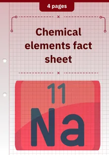 Chemical elements fact sheet
