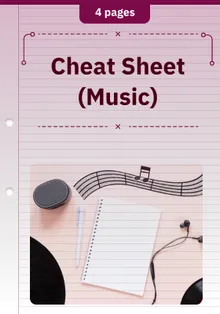 Cheat Sheet (Music)