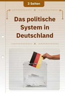 Das politische System in Deutschland