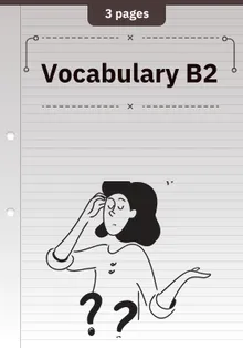 Vocabulary B2