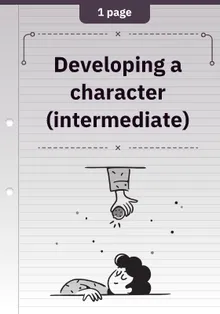 Developing a character (intermediate)