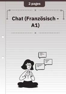 Chat (Französisch - A1)