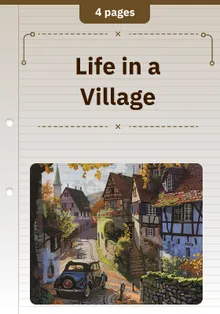 Life in a Village