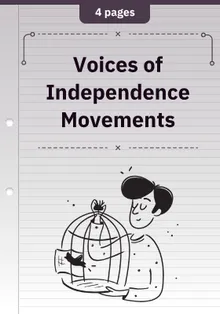 Voices of Independence Movements (Englisch - B2)