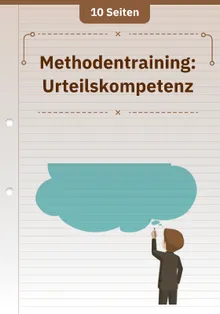 Methodentraining: Urteilskompetenz