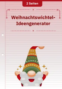 Weihnachtswichtel-Ideengenerator