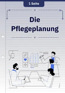 Die Pflegeplanung