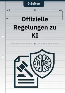 Offizielle Regelungen zu KI