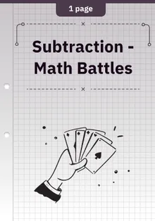 Subtraction - Math Battles