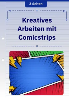 Kreatives Arbeiten mit Comicstrips