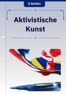 Aktivistische Kunst
